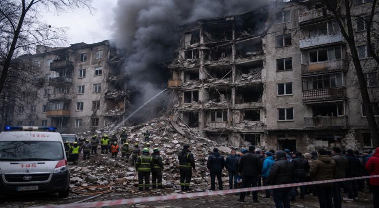 Russian Strikes Kill Civilians Across Ukraine