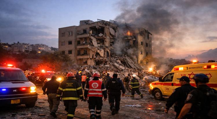 At Least Nine Killed in Iranian Missile Strike on Beit Shemesh, Israel