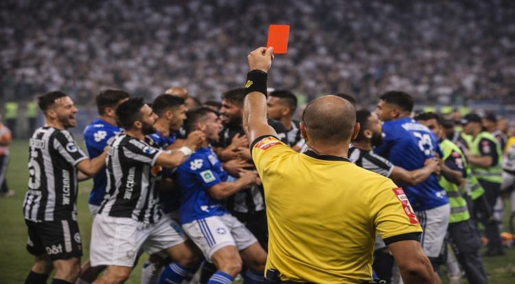 23 Red Cards Shown After Mass Brawl in Brazilian Football Final