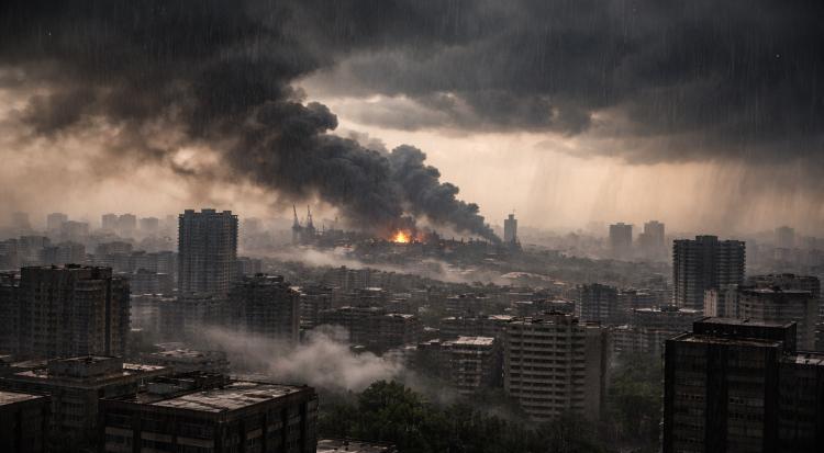 Iran warns of ‘toxic rain’ after strikes on oil depots
