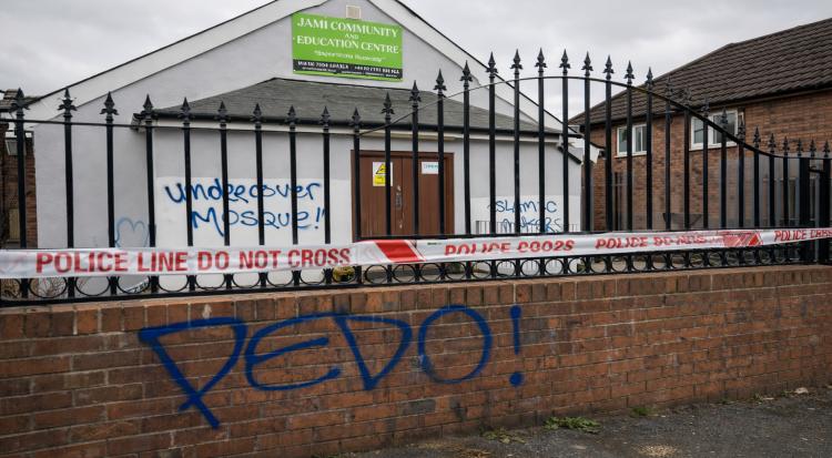 Islamic Centre in Birmingham Vandalised with Racist Graffiti