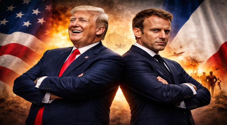 Trump Mocks Macron in Remarks Over Iran Conflict