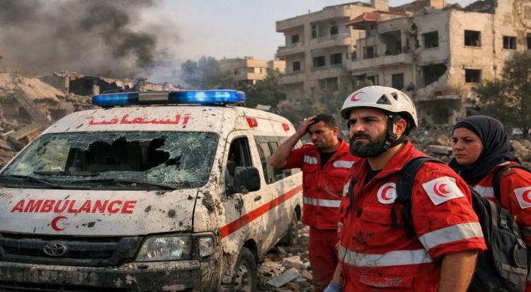 4 Paramedics Killed in Israeli 'Triple Tap Strike' in Southern Lebanon