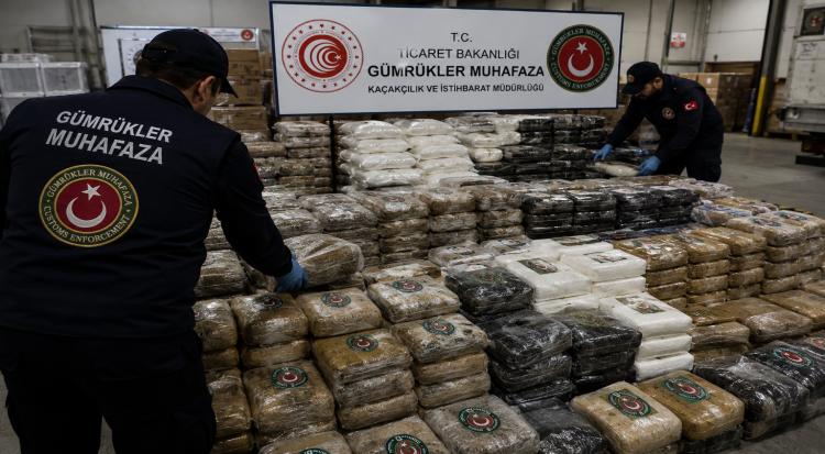 Turkish Customs Seize 659 Kilograms of Narcotics in One Week