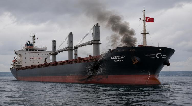 Turkish-Owned Cargo Ship Hit by Drone Attack in Black Sea