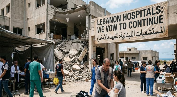 Lebanon Hospital Vows to Continue After Israeli Strike on Tyre Medical Facility