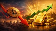 Economy War: Tariffs Tank BTC as Gold Soars