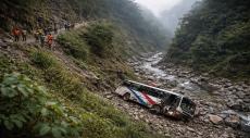 Nepal Bus Crash Kills 19 on Mountain Road