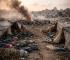 Israeli strike on Gaza tents kills three, including two children