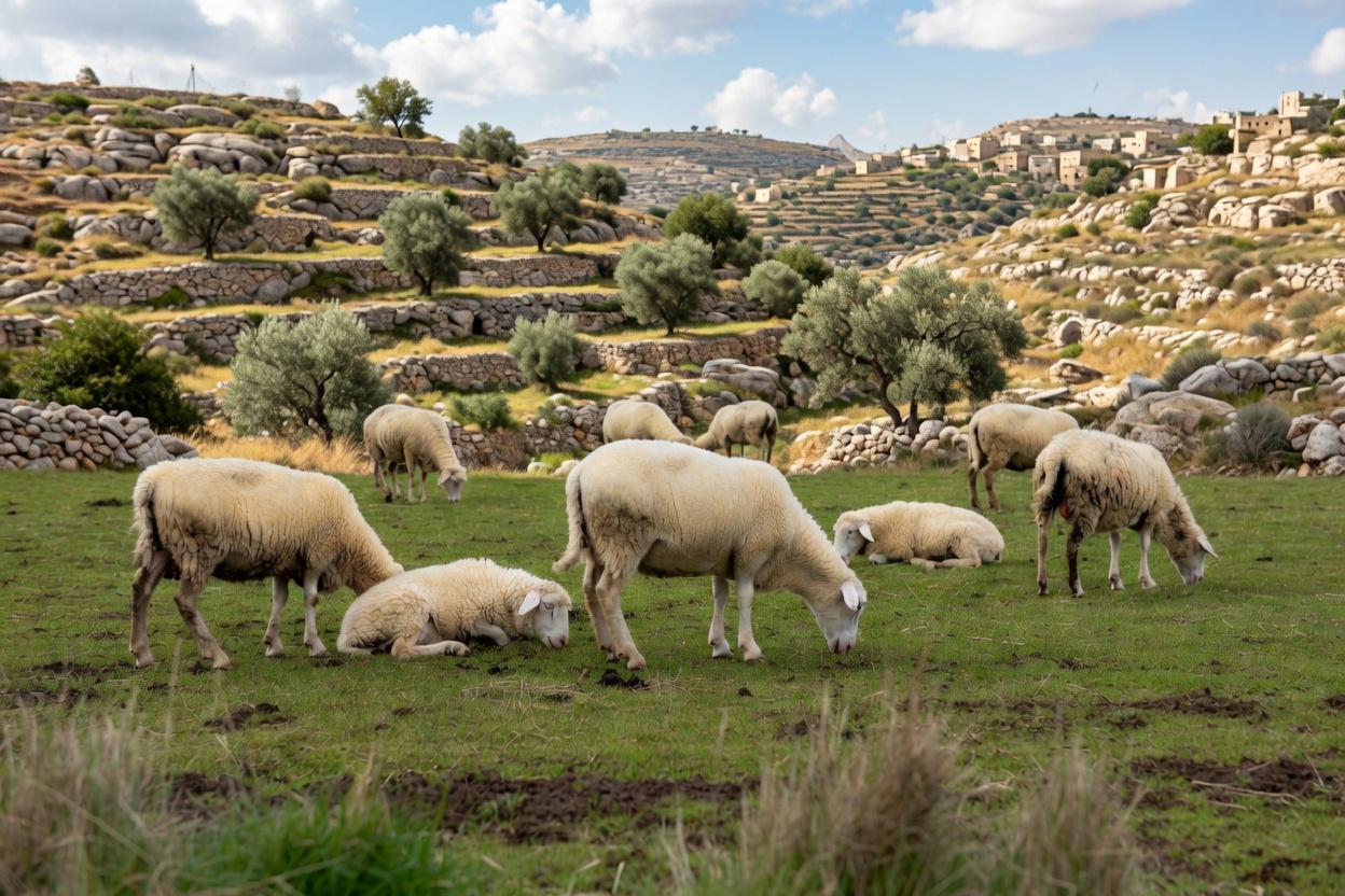Settler Attacks Force Palestinian Shepherds From Their Lands