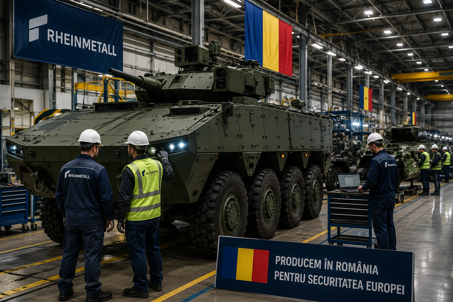 Rheinmetall Signs €5.7 Billion Defense Deal With Romania