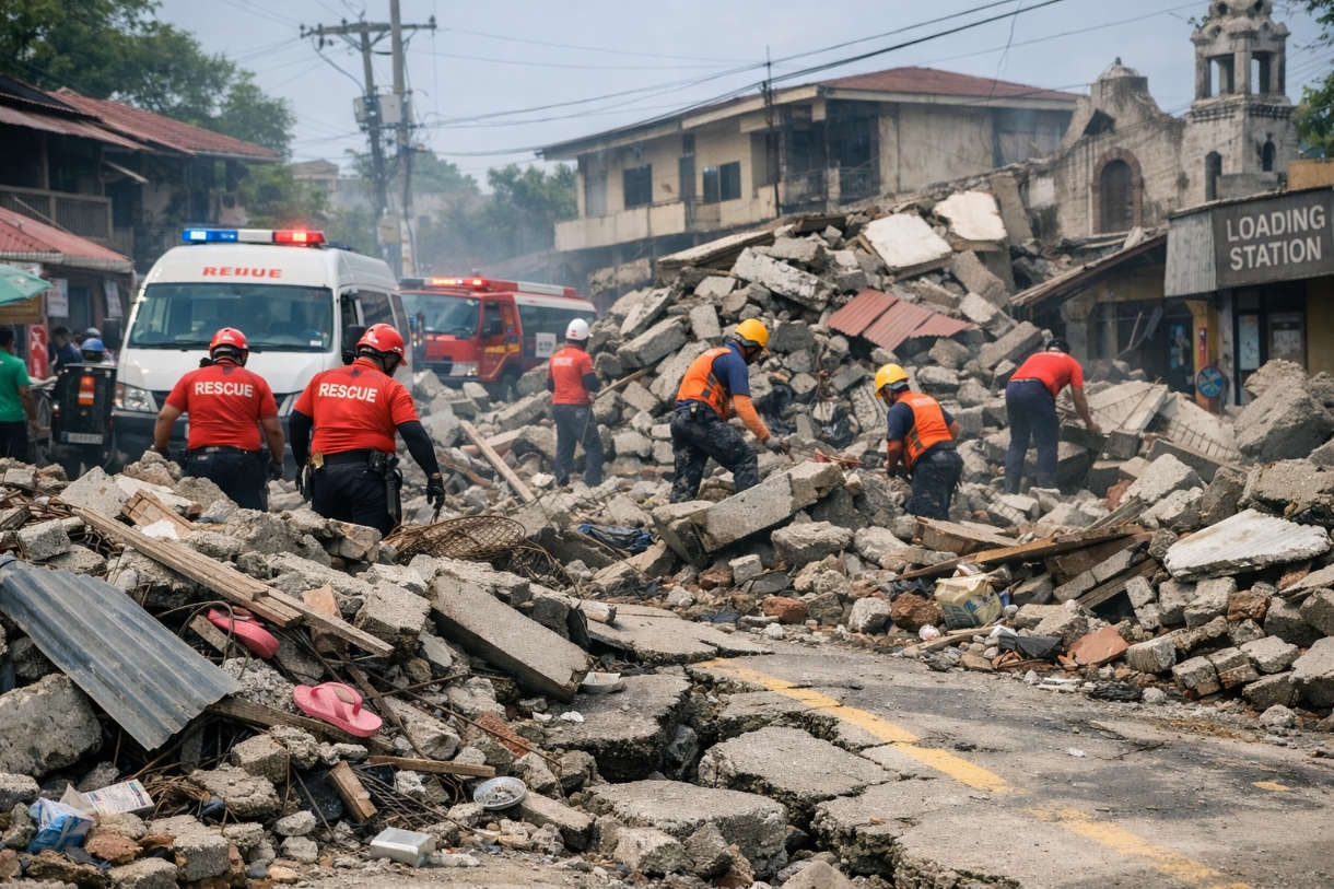 7.8 Magnitude Philippines Earthquake Kills 35, Triggers Tsunami Warnings
