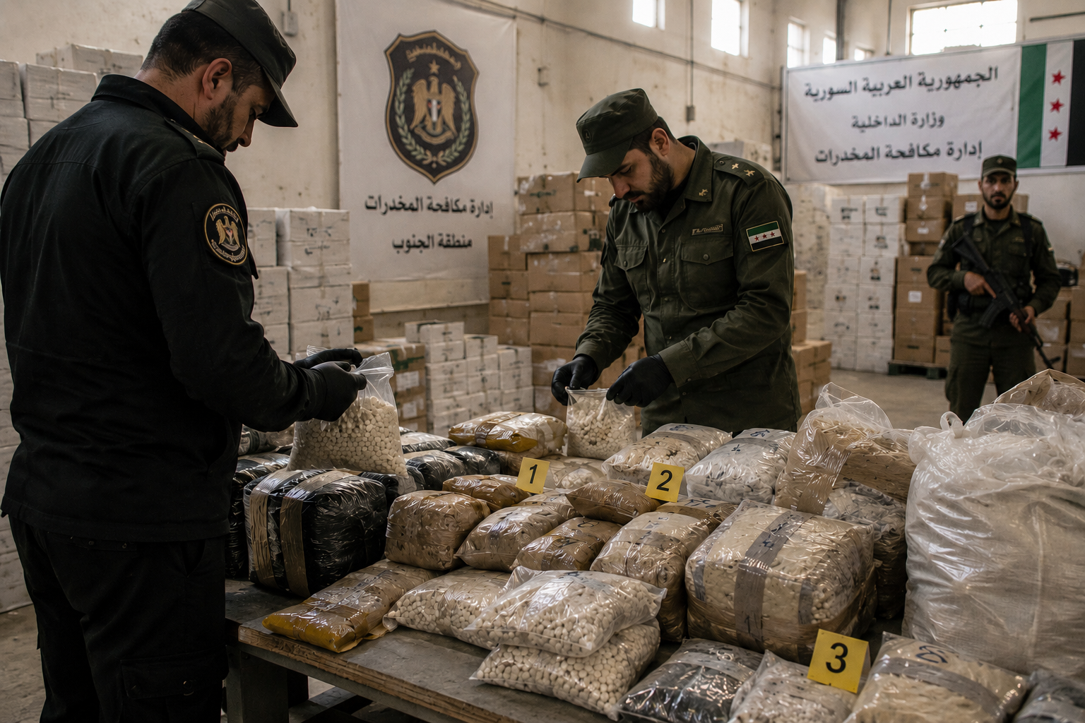 Syria's Captagon Trade Shifts South After Assad's Fall