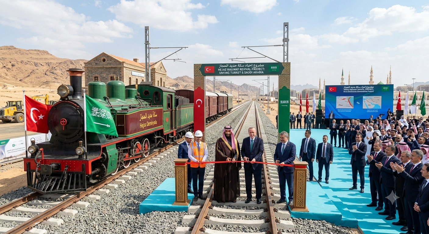 Saudi Arabia and Turkey move to revive historic Hejaz Railway