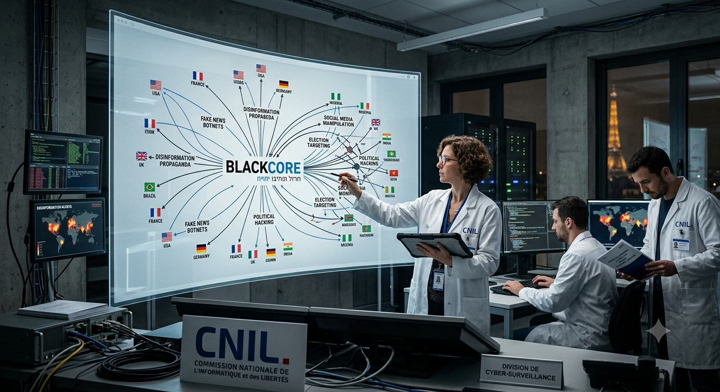 French Watchdog Links Israeli Firm BlackCore to Global Election Interference Campaigns