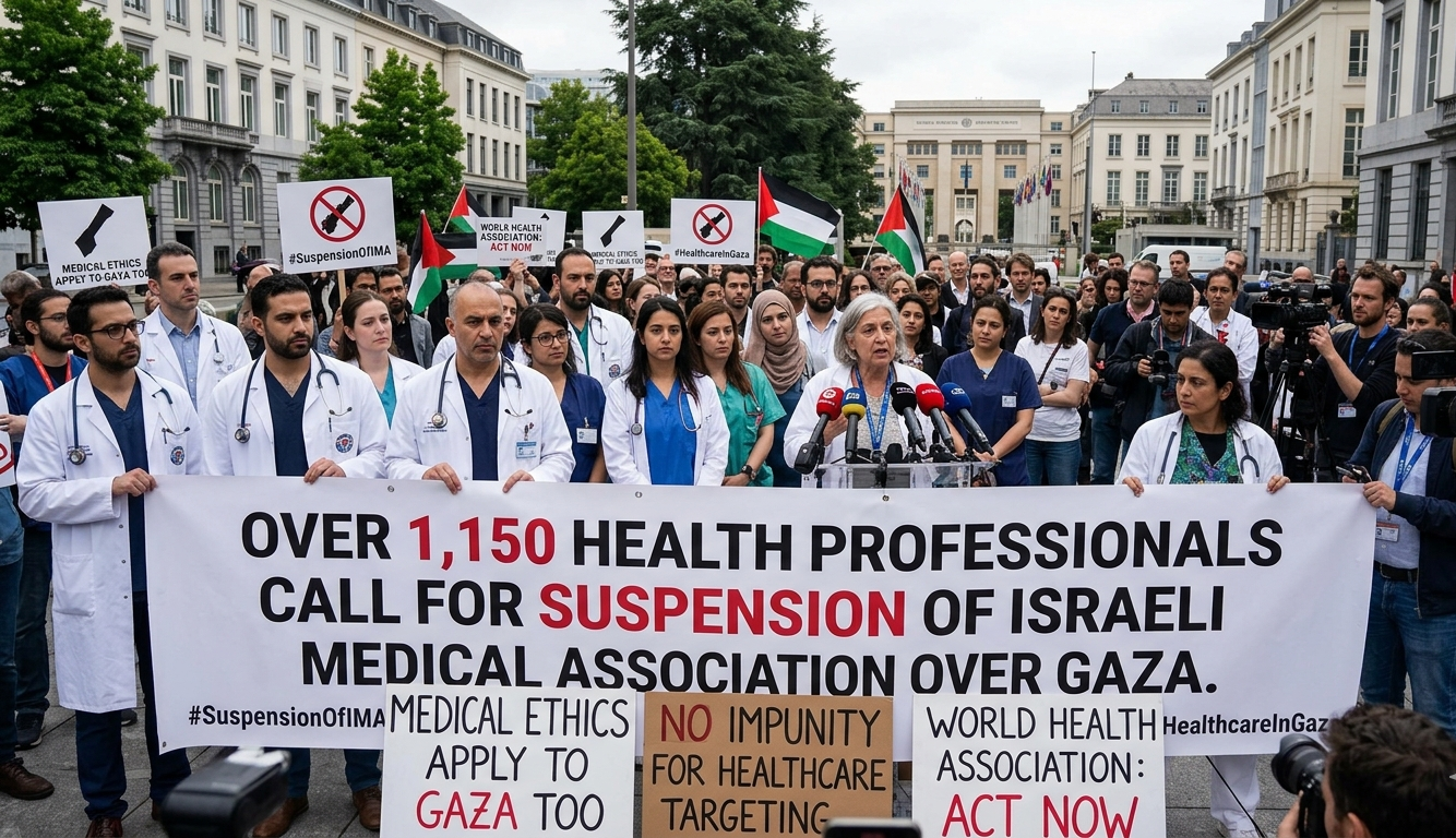 More Than 1,150 Health Professionals Call for Suspension of Israeli Medical Association Over Gaza