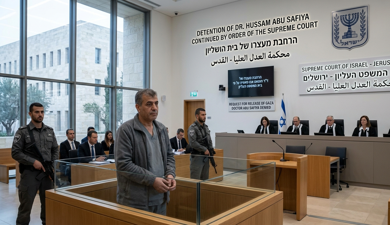 Israel's Supreme Court Orders Continued Detention of Gaza Doctor Hussam Abu Safiya