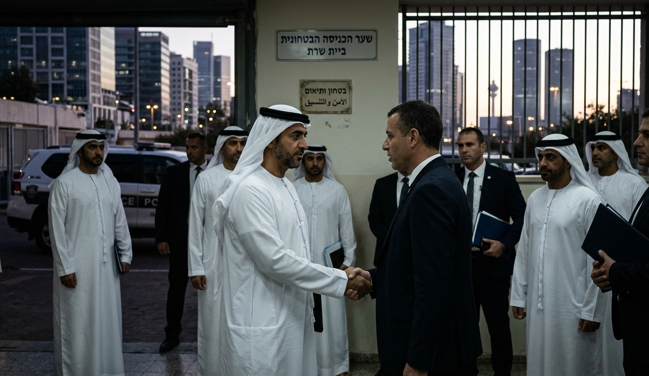 UAE Security Delegation Reportedly Visited Israel Secretly During Iran Conflict
