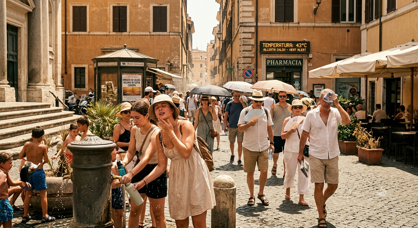Europe hit by record-breaking heatwave as temperatures surge across continent