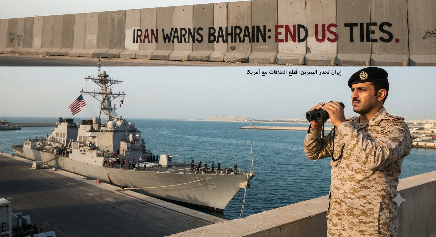 Iran Warns Bahrain Over US Military Ties as Regional Tensions Escalate