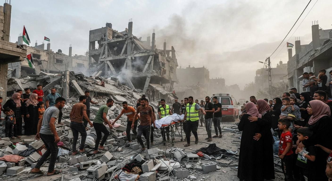 Fresh Israeli Strikes Kill Eight in Gaza as Ceasefire Violations Continue