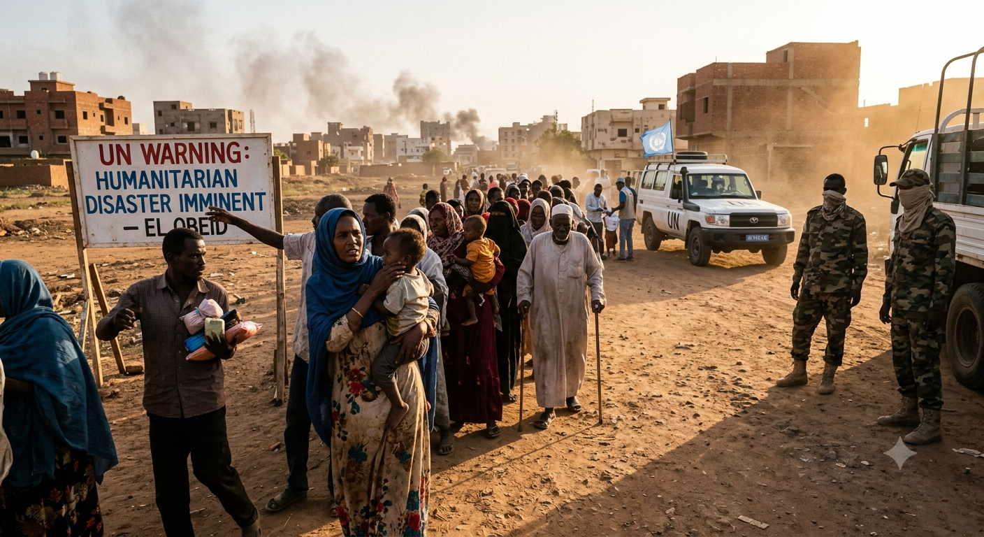El Obeid Under RSF Pressure as UN Warns of New Humanitarian Disaster in Sudan