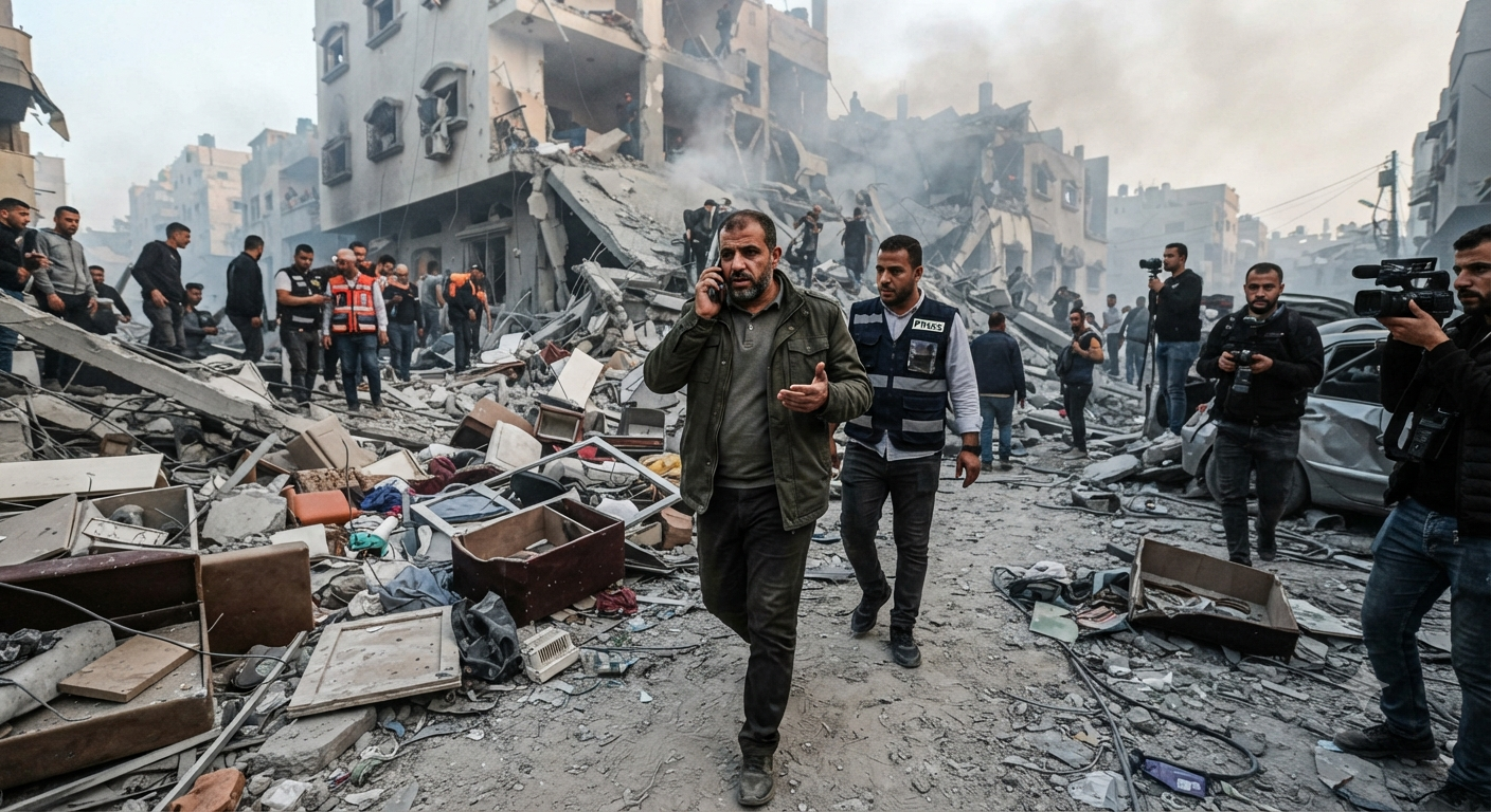 Hamas Spokesperson Hazem Qassem Reportedly Survives Israeli Air Strike
