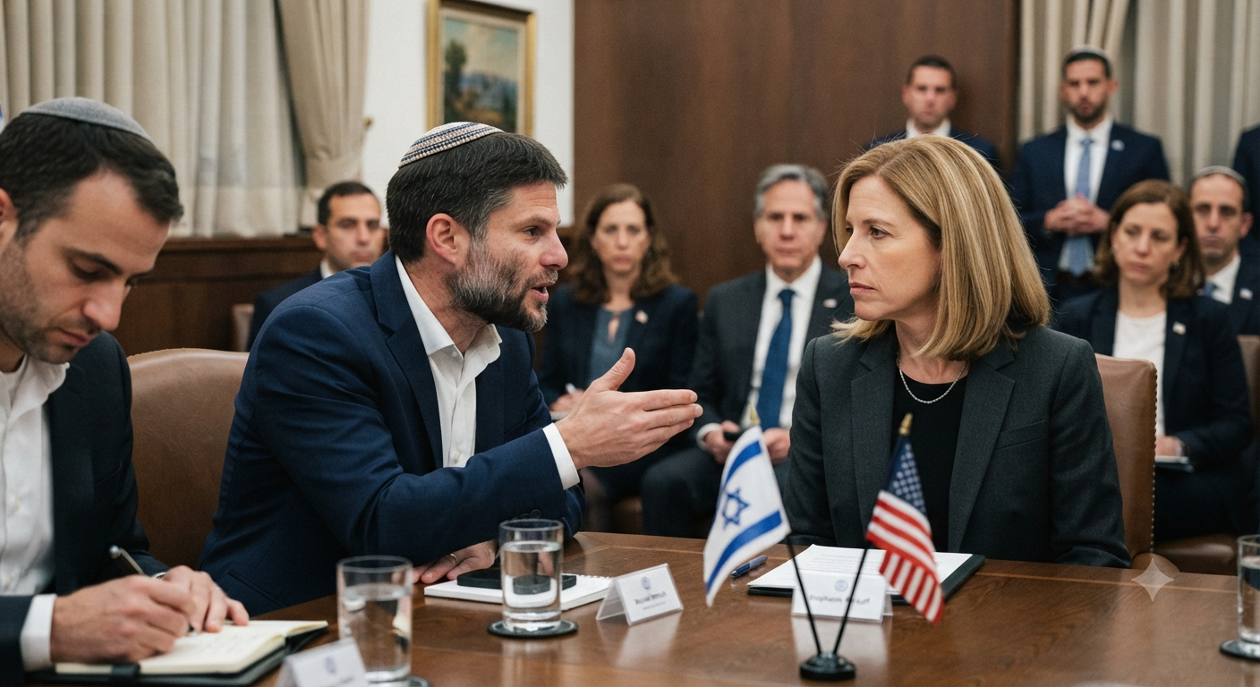 Smotrich Claims US Envoy Witkoff Used Controversial Gaza Remarks