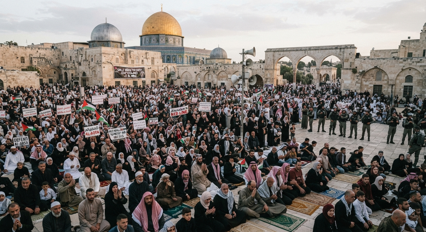 Calls Grow for Mass Mobilisation at Al-Aqsa Mosque Amid Rising Tensions