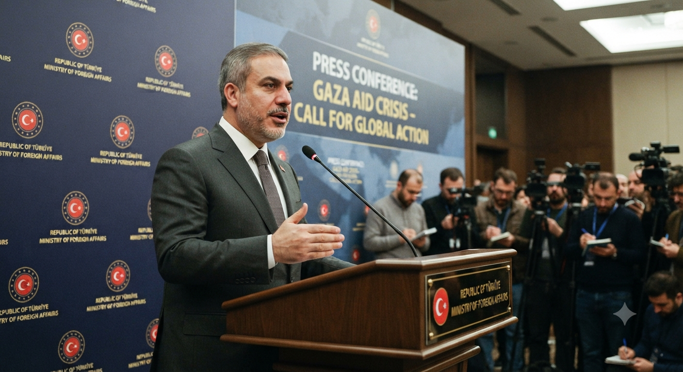 Turkey Calls for More Global Pressure on Israel Over Gaza Aid Crisis