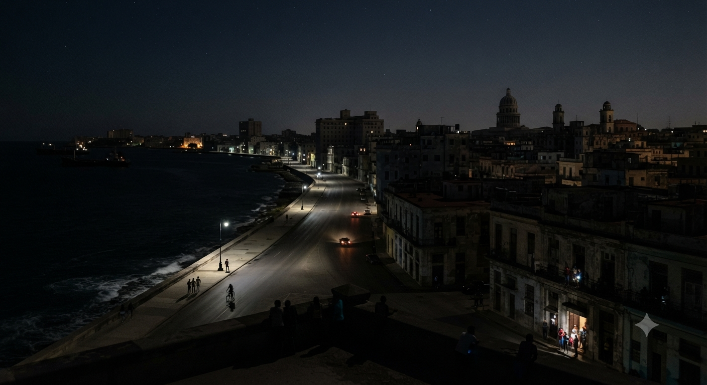 Cuba Faces Second Nationwide Blackout in Five Days as Energy Crisis Deepens