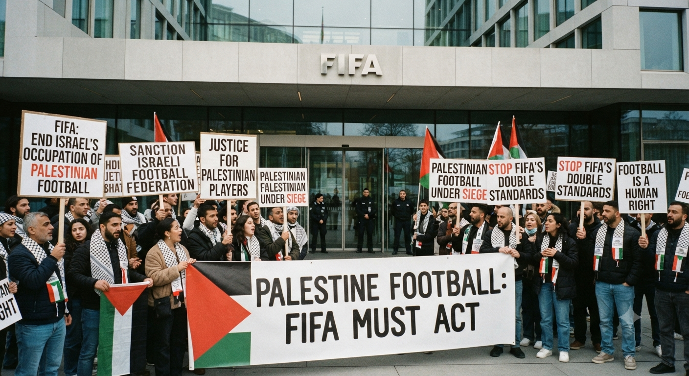 FIFA Faces Criticism Over Handling of Palestinian Football Issues