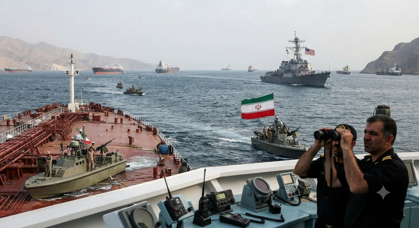 Iran Says US Strikes Will Face Response Amid Strait of Hormuz Tensions