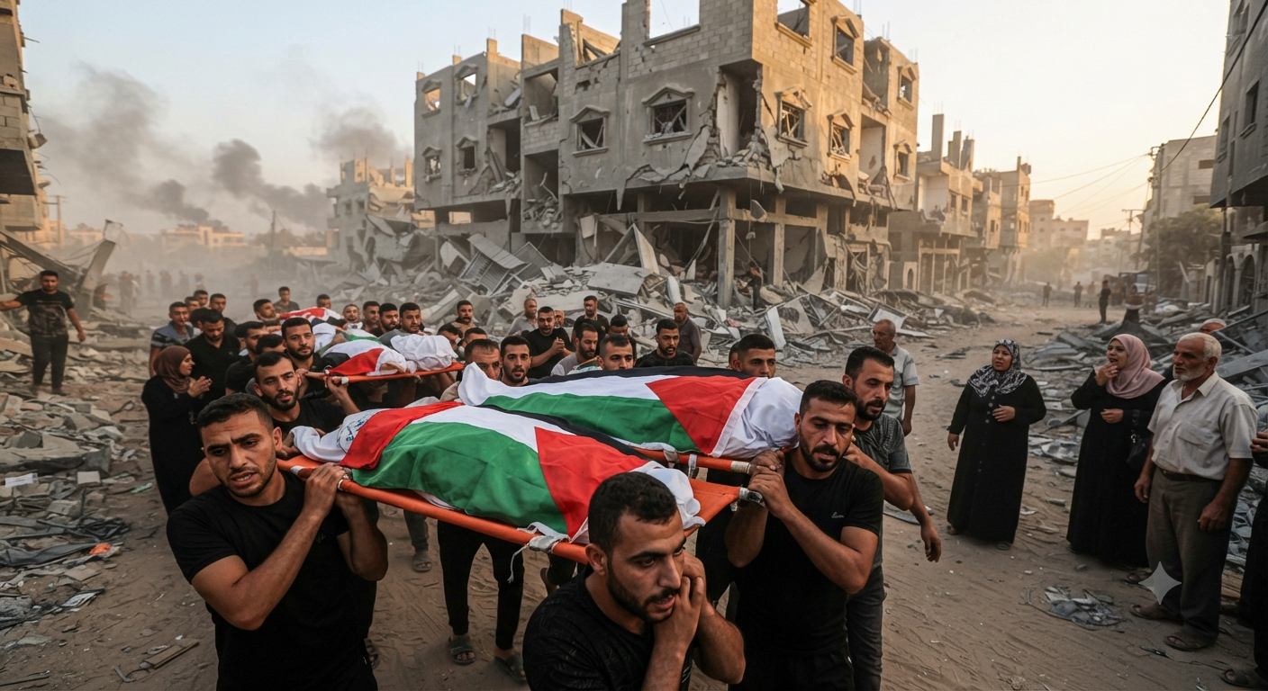Five Palestinians Killed in Gaza Amid Continued Ceasefire Violations