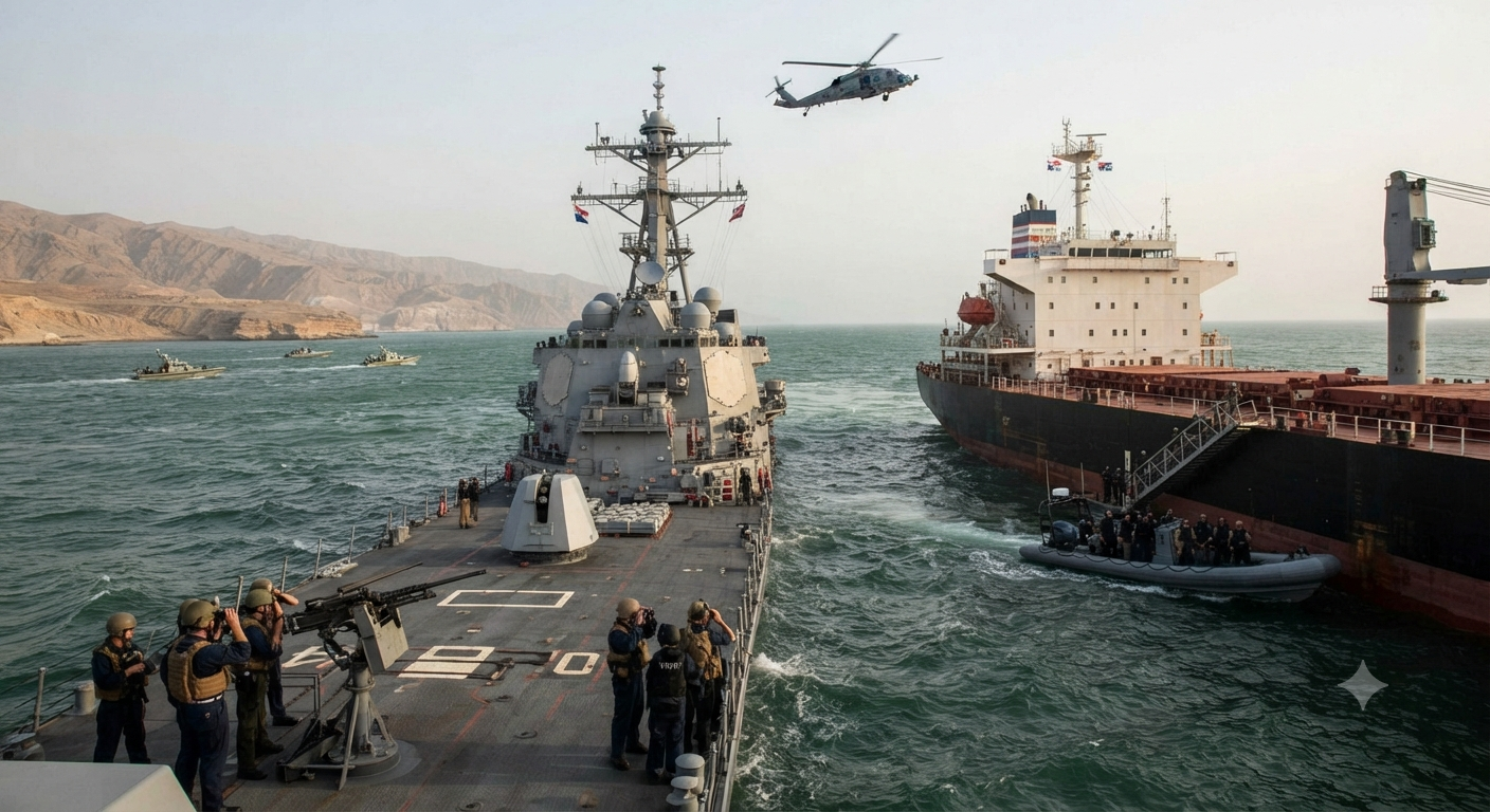 US to Enforce Maritime Blockade on Iran’s Ports and Coastal Areas