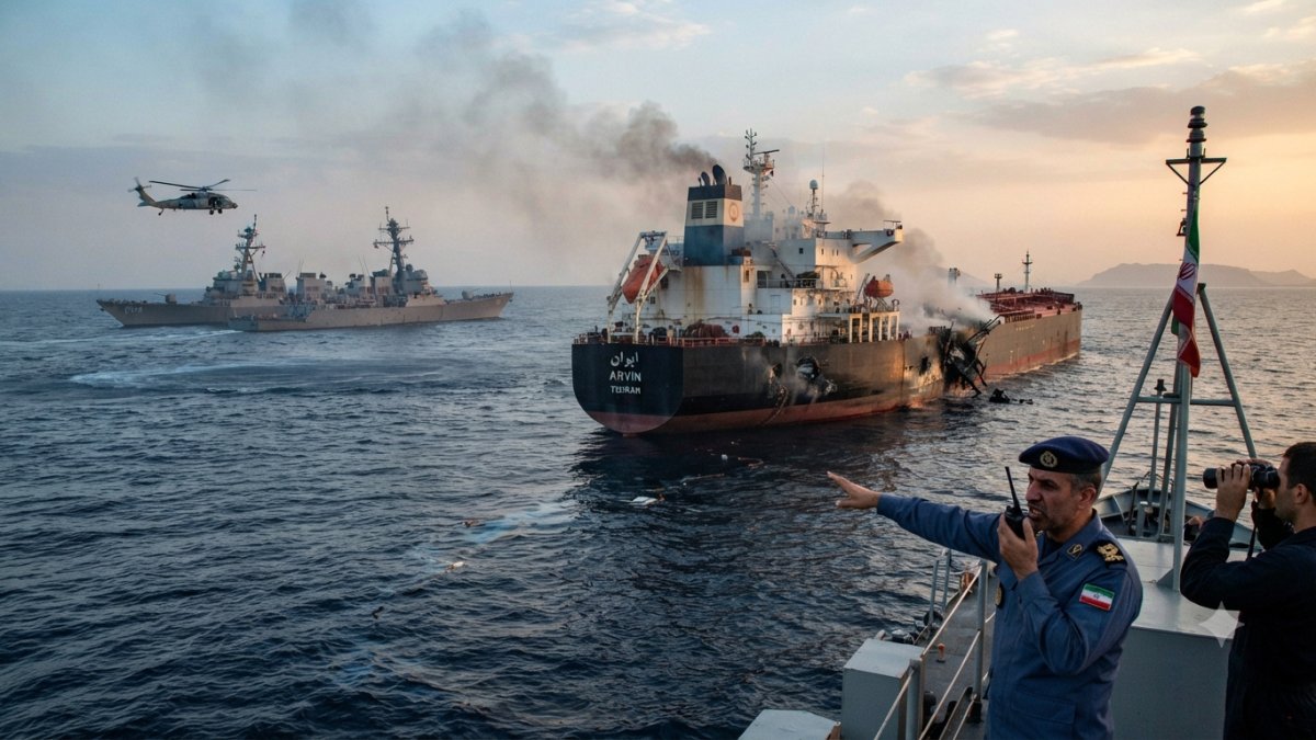 US Attacks Iranian Oil Tanker Near Kharg Island Again, Iranian Official Says