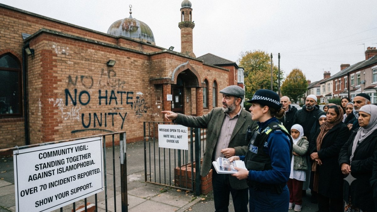 UK Mosque Attacks Rise as More Than 70 Incidents Reported Amid Growing Islamophobia