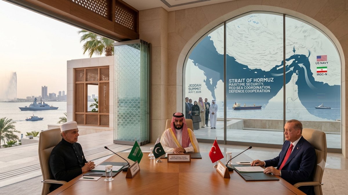 Saudi-Pakistan-Türkiye Summit in Jeddah Amid Iran-US Strait of Hormuz Tensions