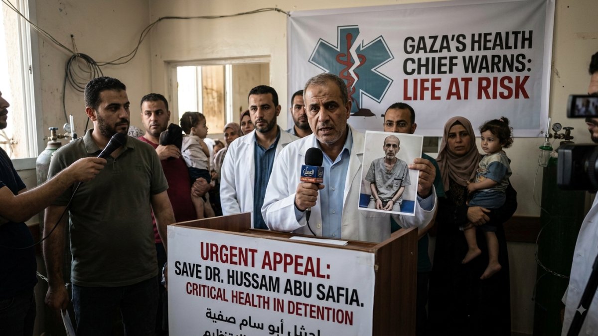Gaza Health Chief Warns of Dr Hussam Abu Safia’s Health, Urges Immediate Action