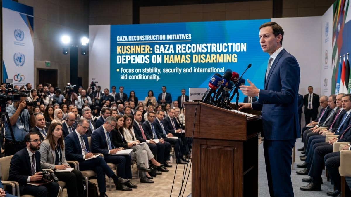 Kushner Says Gaza Reconstruction Depends on Hamas Disarming