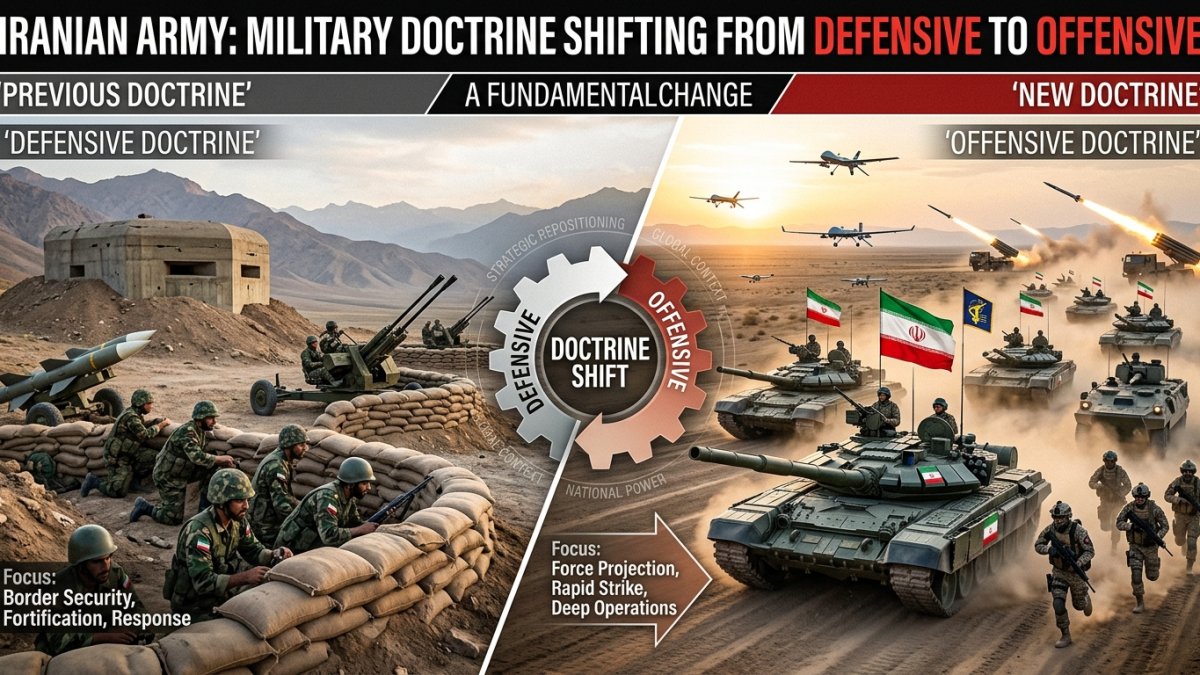 Iranian Army Says Military Doctrine Is Shifting From Defensive to Offensive
