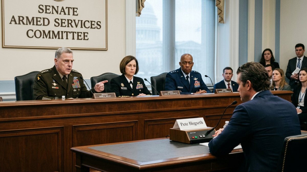 US Army, Navy and Air Force Officials Warn Hegseth Over Iran War