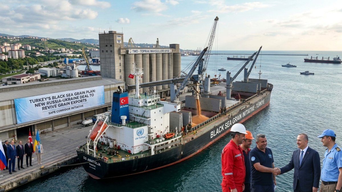Turkey’s Black Sea Grain Plan: New Russia-Ukraine Deal Could Revive Grain Exports