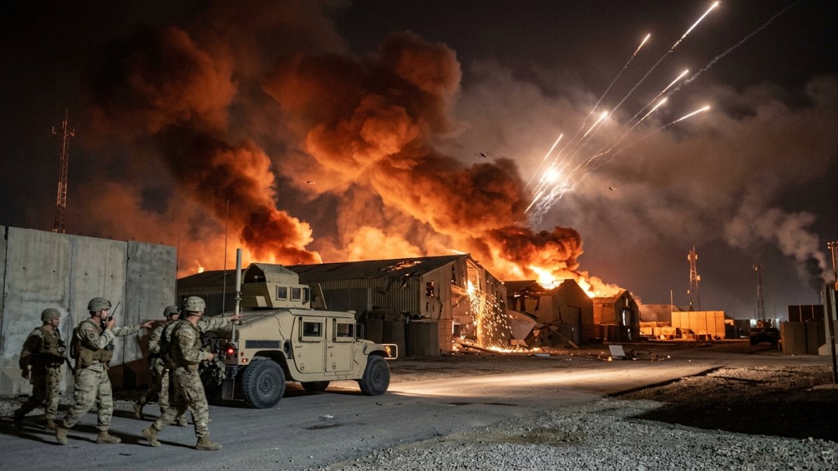 Iran Strikes US Positions With Missiles and Drones Amid Renewed Tensions