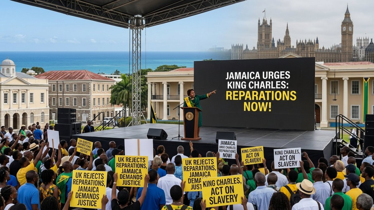 UK Rejects Slavery Reparations as Jamaica Urges King Charles to Act