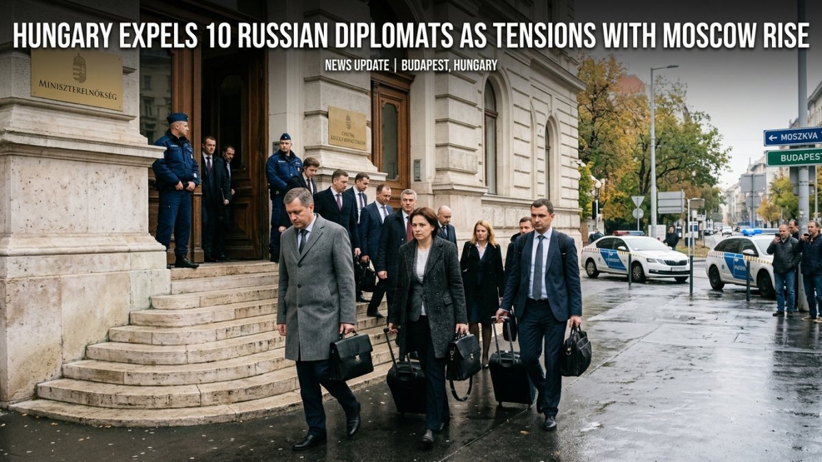 Hungary Expels 10 Russian Diplomats as Tensions With Moscow Rise