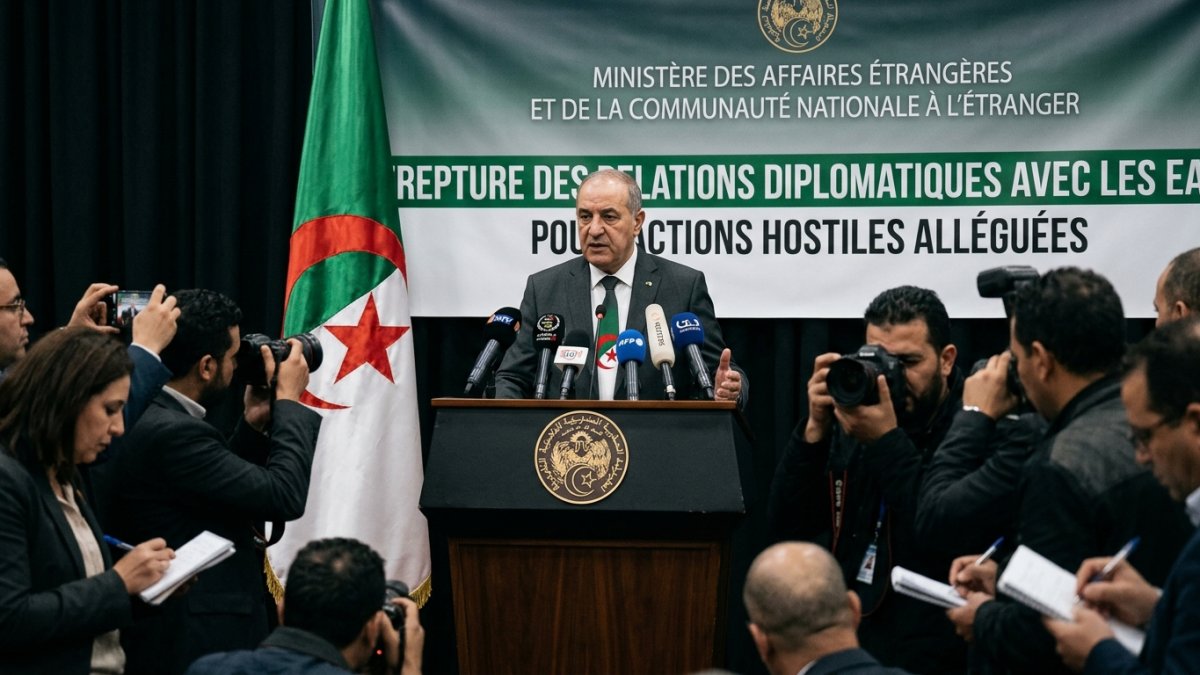 Algeria Severs Diplomatic Relations With UAE Over Alleged Hostile Actions