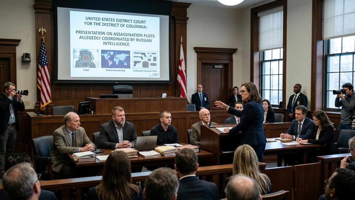 US Charges Five Over Alleged Russian Intelligence Assassination Plots