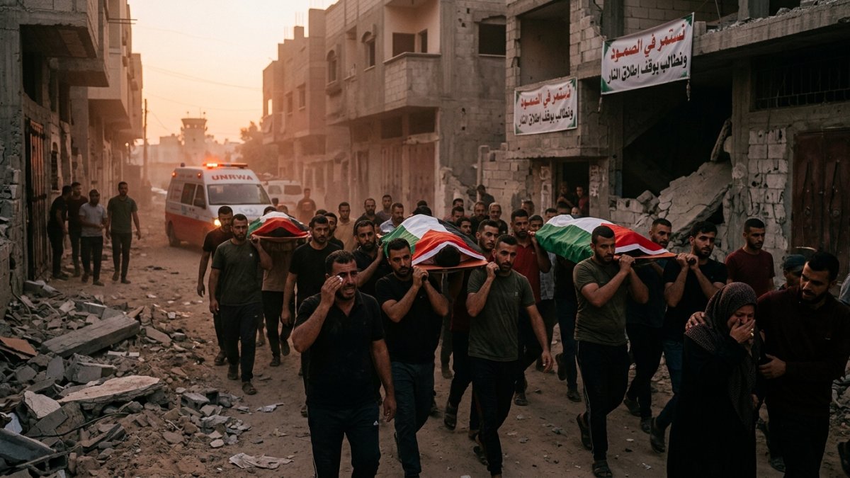 Three Palestinians Killed as Israeli Forces Continue Gaza Ceasefire Violations