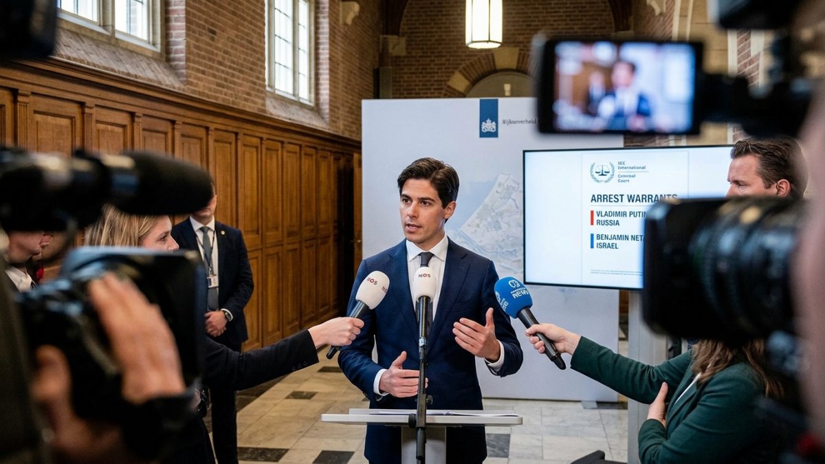 Dutch PM Draws Contrast Between Netanyahu and Putin on ICC Warrants